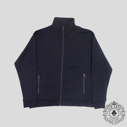 Louis Vuitton Monogram Embroidered Jacket in Navy Blue