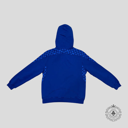 LOUIS VUITTON MONOGRAM CIRCLE CUT HOODIE - OCEAN