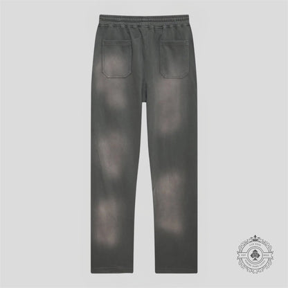 Hellstar Mirror Face Sweatpants in Grey
