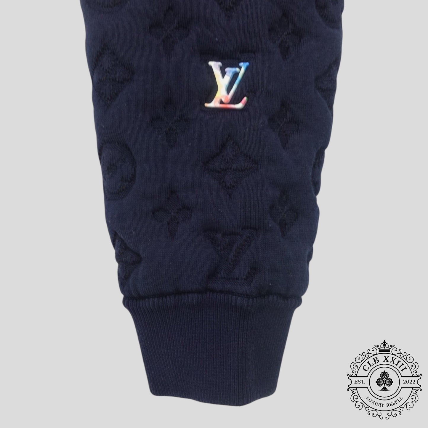 Louis Vuitton Monogram Bomber in Navy Blue