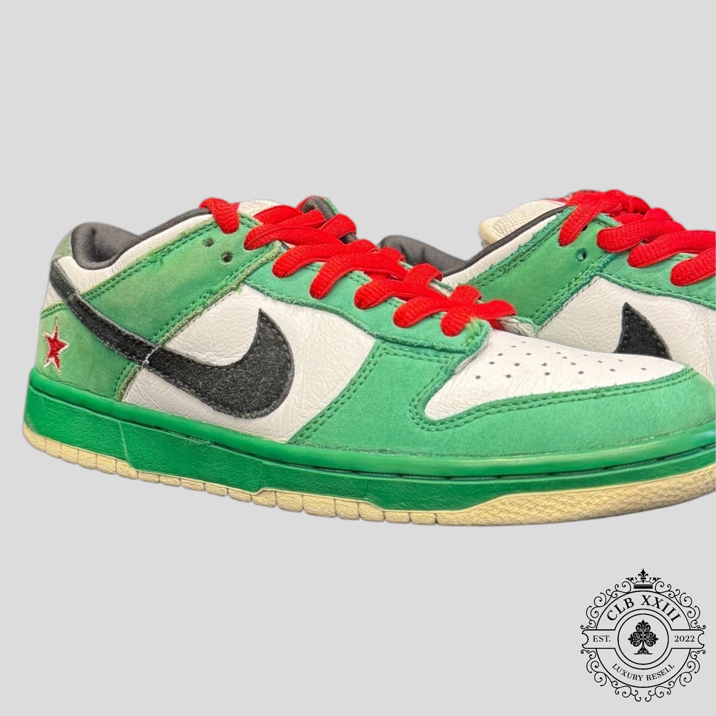 NIKE SB DUNK LOW PREOWNED "HEINEKEN"
