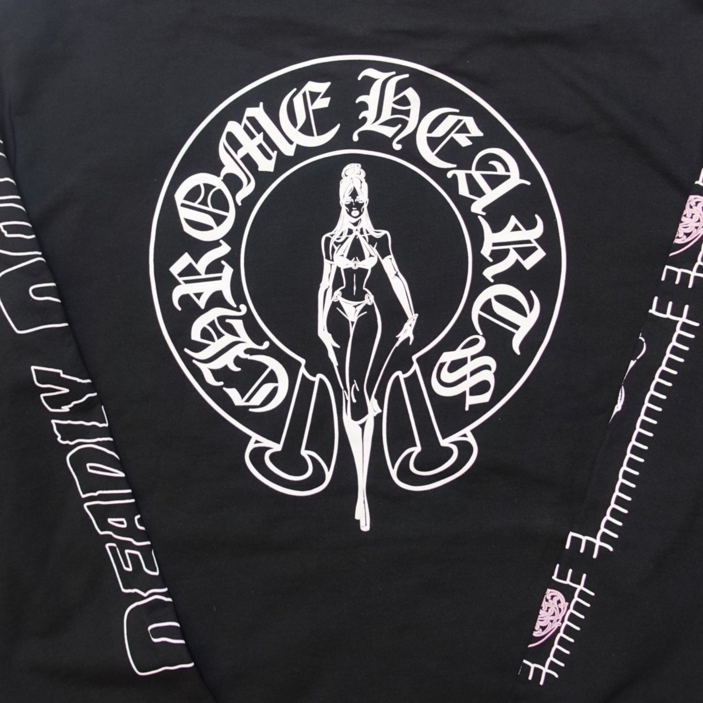 Chrome Hearts Deadly Doll Zip Up Hoodie