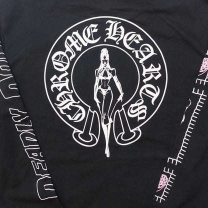 Chrome Hearts Deadly Doll Zip Up Hoodie