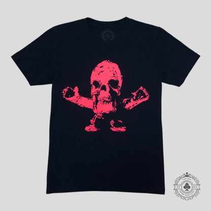 Chrome Hearts Foti Harris Tee in Black / Pink