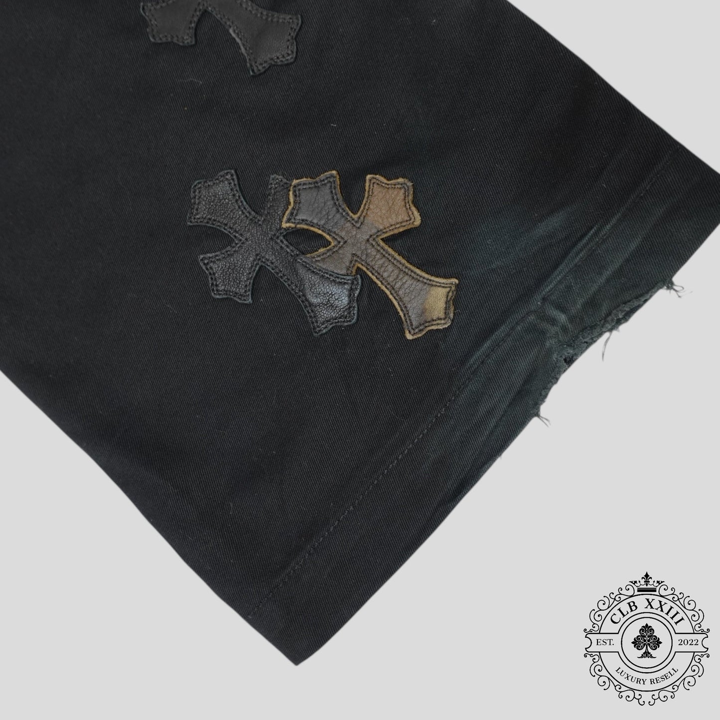 Chrome Hearts Cross Patch Chino Pants in Black/Camo