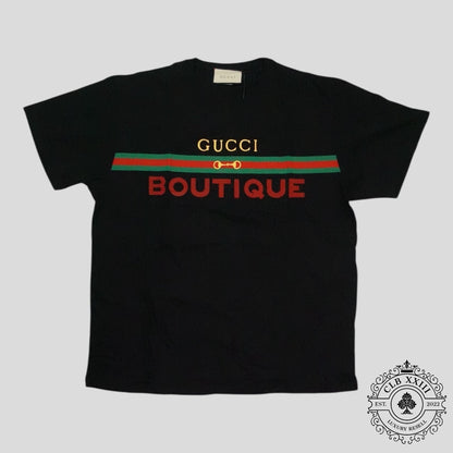 Gucci Boutique Tee in Black