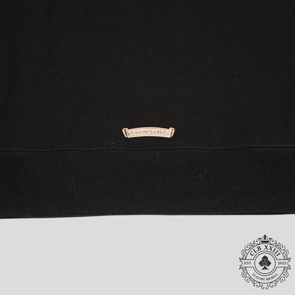Chrome Hearts Cemetery Cross Seven-11 Crewneck in Black