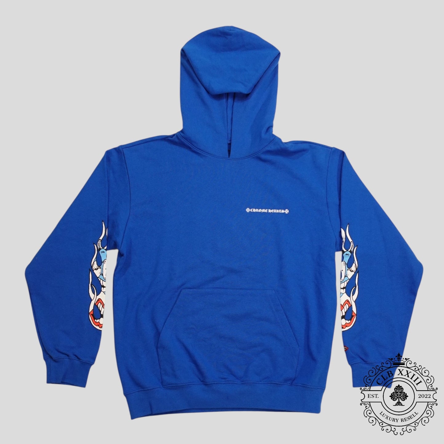Chrome Hearts Matty Boy Space Affair Hoodie in Blue