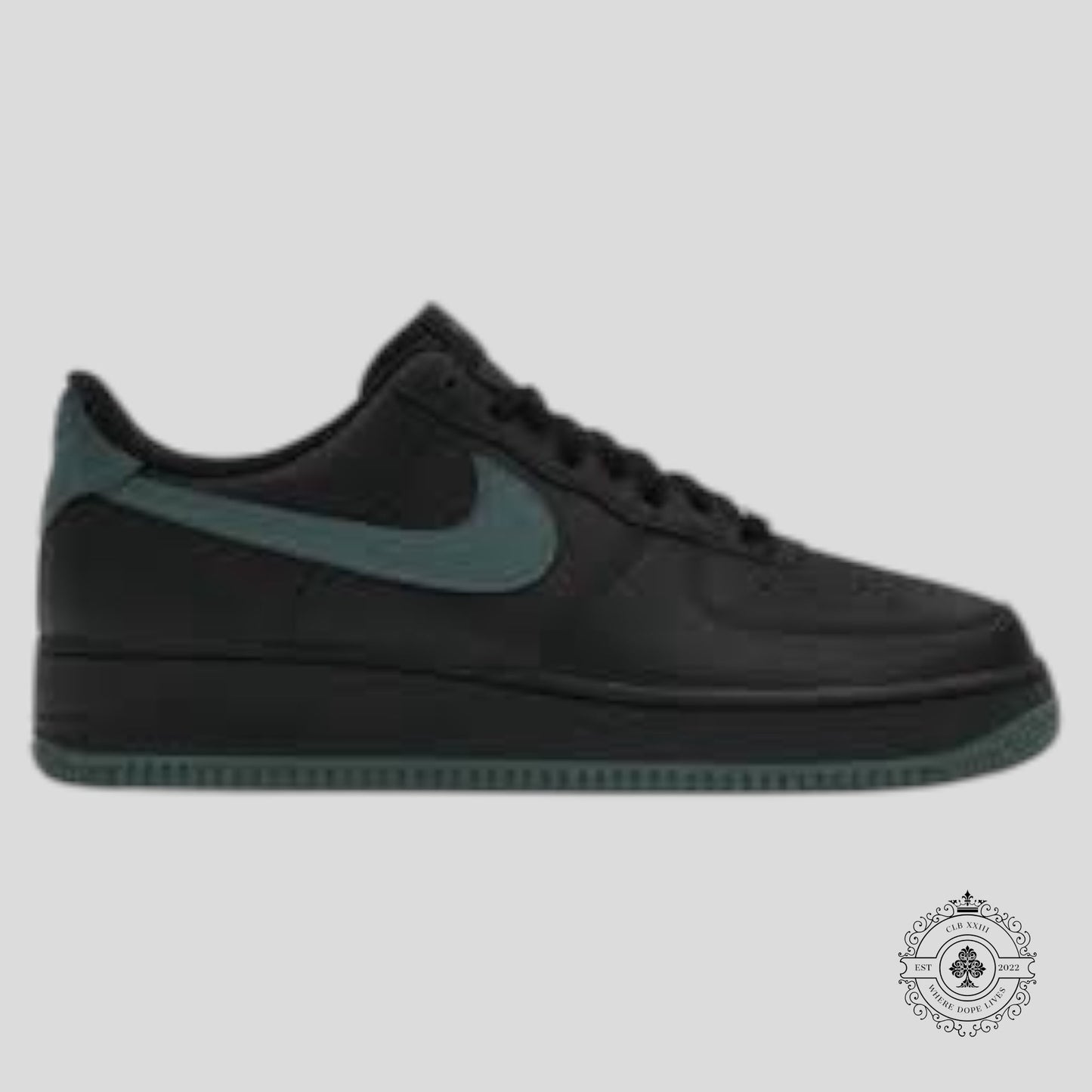 Nike Air Force 1 Low '07 Black Vintage Green