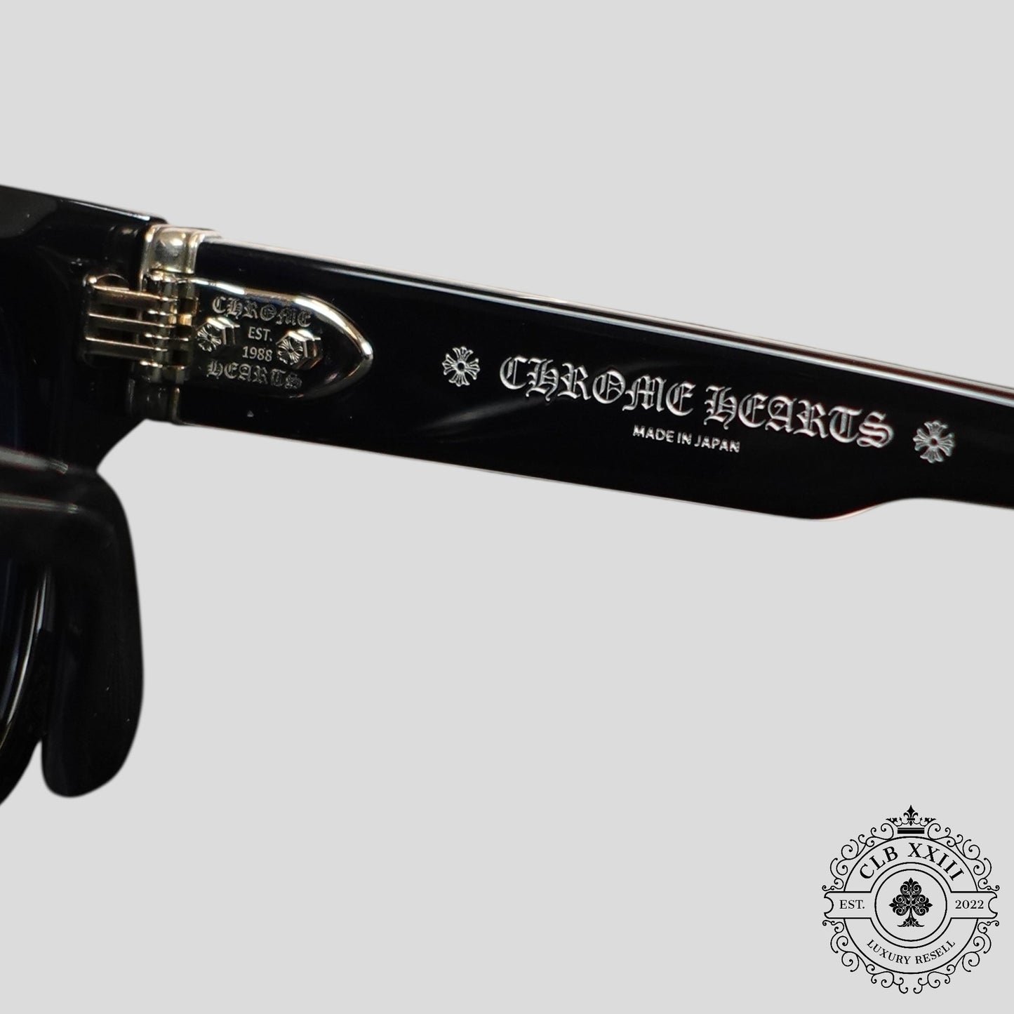 Chrome Hearts Midixathrill I Glasses in Black