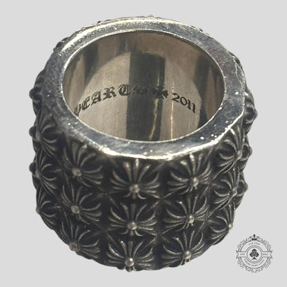 Chrome Hearts Pete Punk Triple Stack Ring
