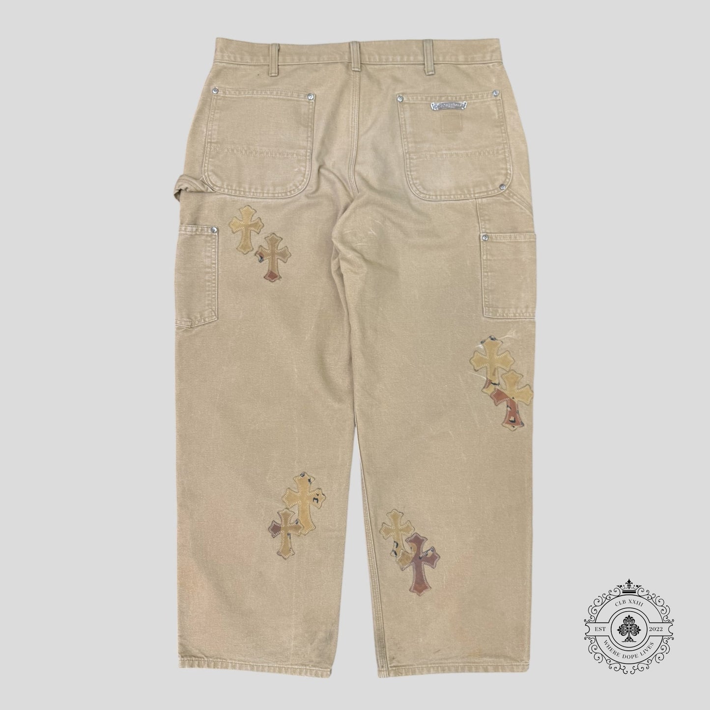 Chrome Hearts Sex Records Patch Carpenter Pants
