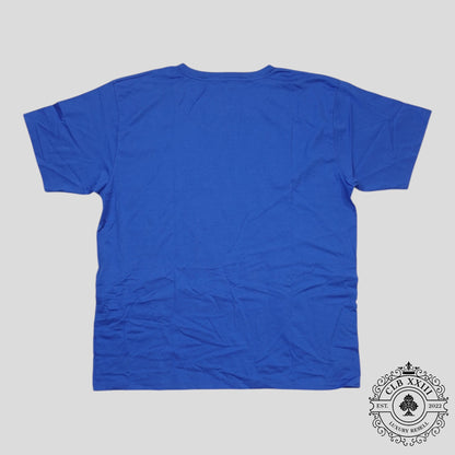 Celine Homme Logo Tee in Blue