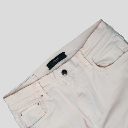 Amiri MX1 Jeans in Pink - Preowned