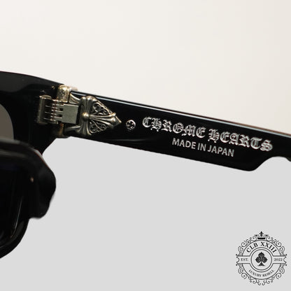 Chrome Hearts Box Officer Sunglasses in Black