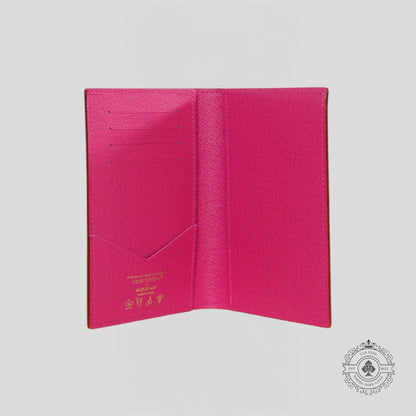 Louis Vuitton x Takashi Murakami Passport Cover in White