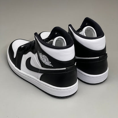 NIKE AIR JORDAN 1 Mid Panda Shoe Women's Sz 6 Black / White DV0991-101 (New)