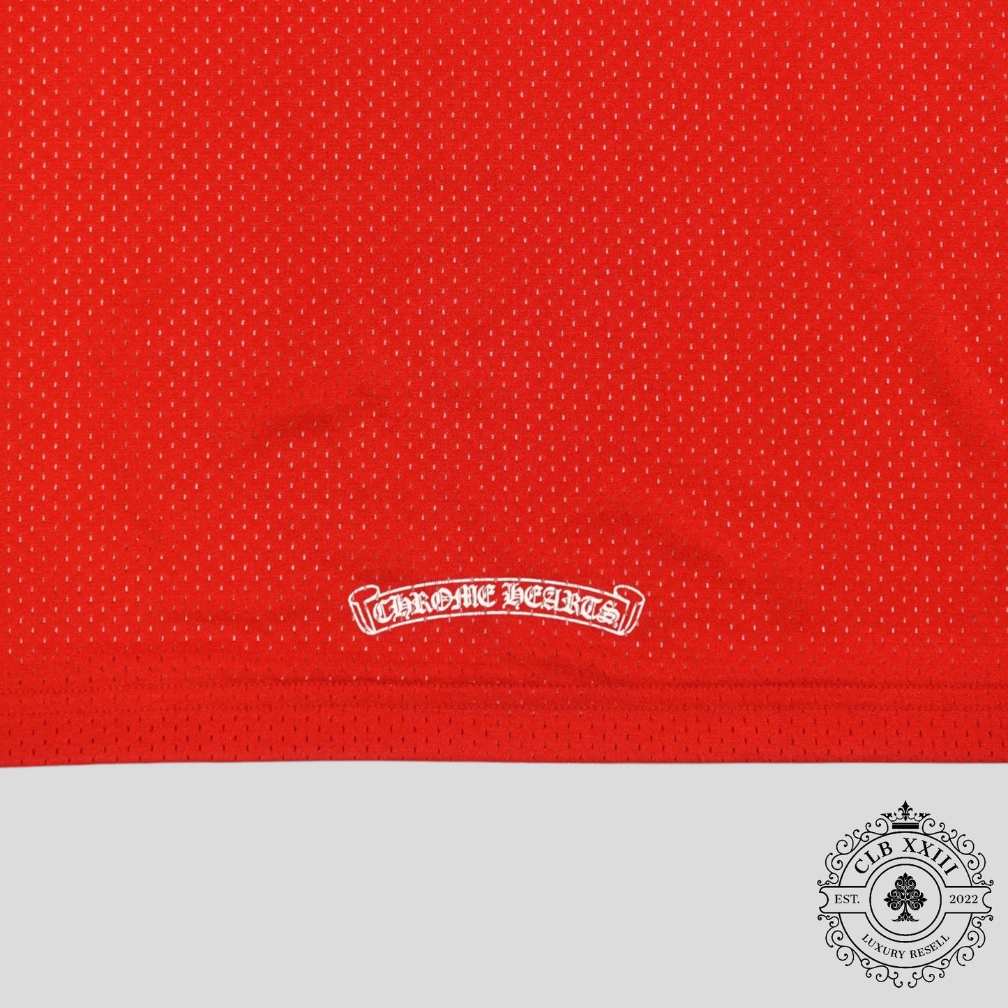 Chrome Hearts Reversible Mesh Team 99 Jersey in Red