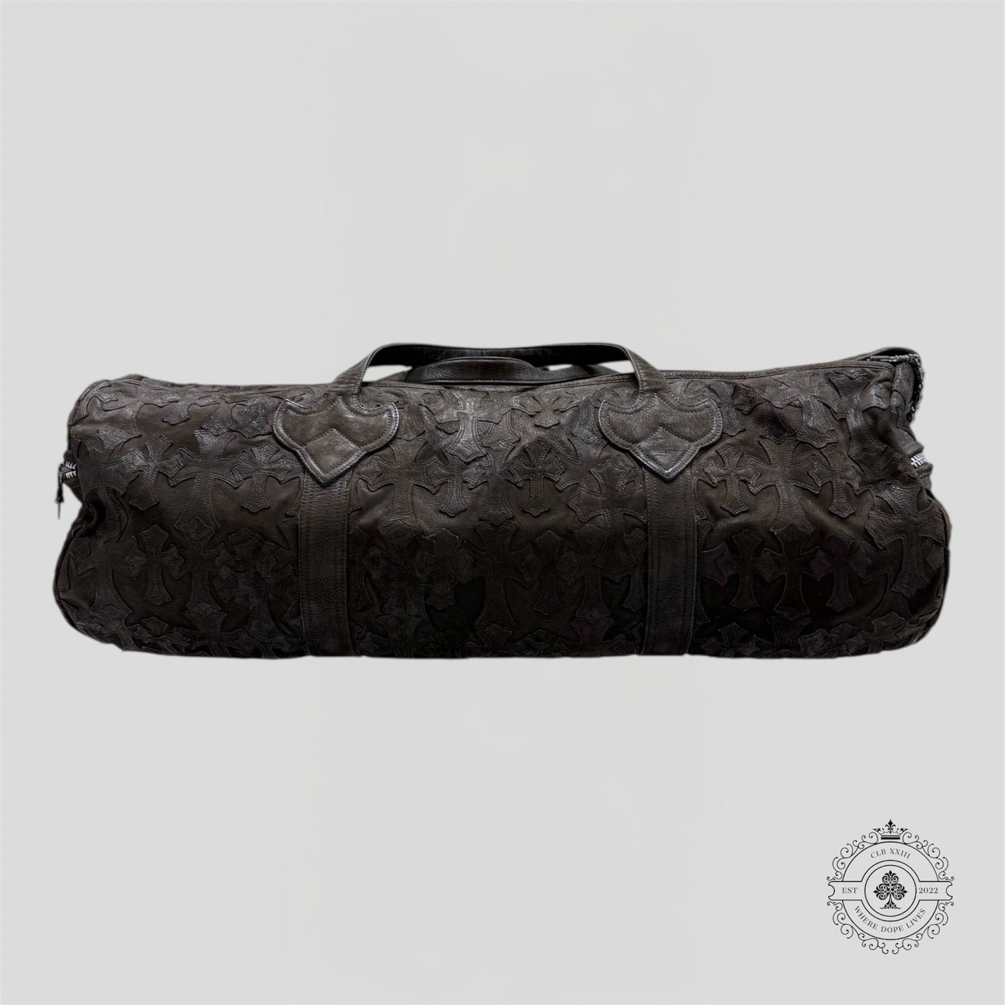 Chrome Hearts XXL Cross Patch Duffle Bag