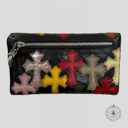 Chrome Hearts Cross Patch Wave Wallet