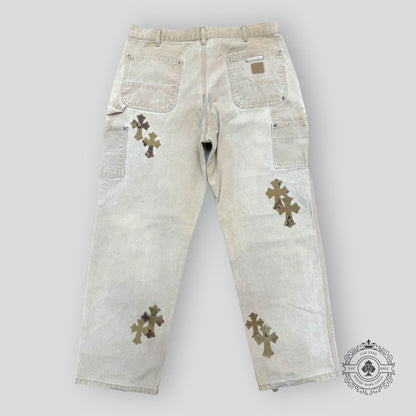 Chrome Hearts Sex Records Patch Carpenter Pants