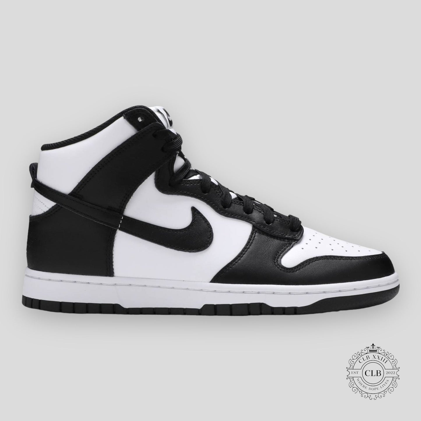 NIKE DUNK HIGH "BLACK & WHITE"