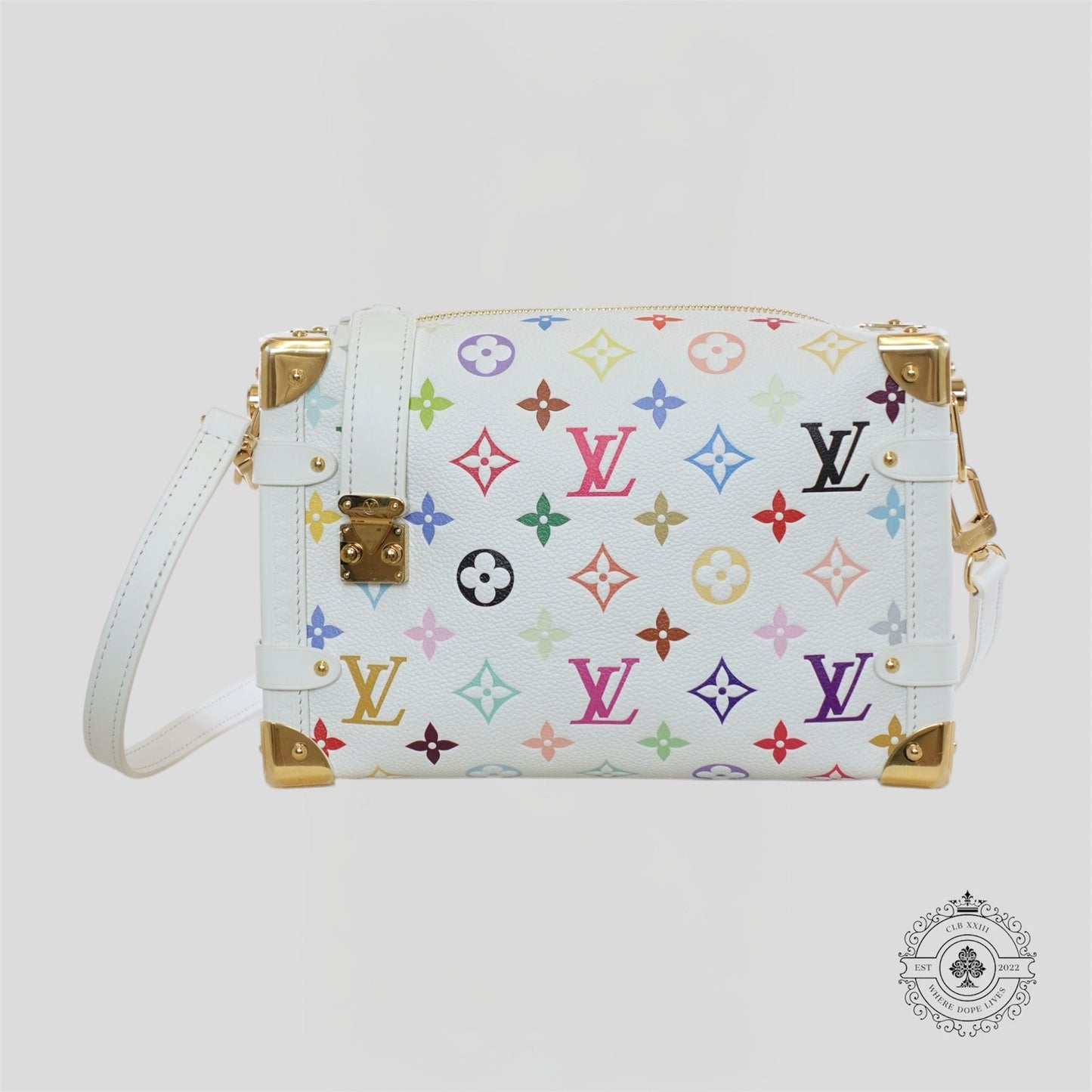 Louis Vuitton X Takashi Murakami Side Trunk MM