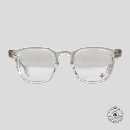Chrome Hearts Chirp Chirp Sunglasses in Clear / Silver