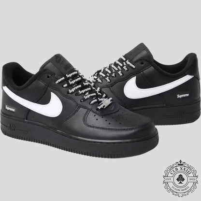 Nike Air Force 1 Low Supreme Black White