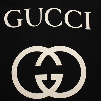 Gucci Interlocking G Oversized Hoodie in Black