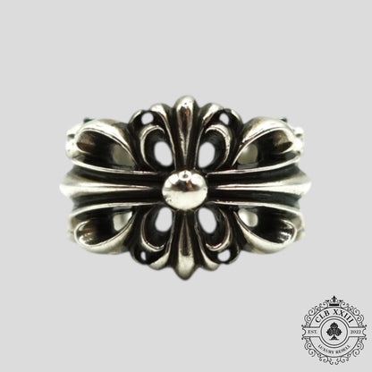 Chrome Hearts Double Floral Ring