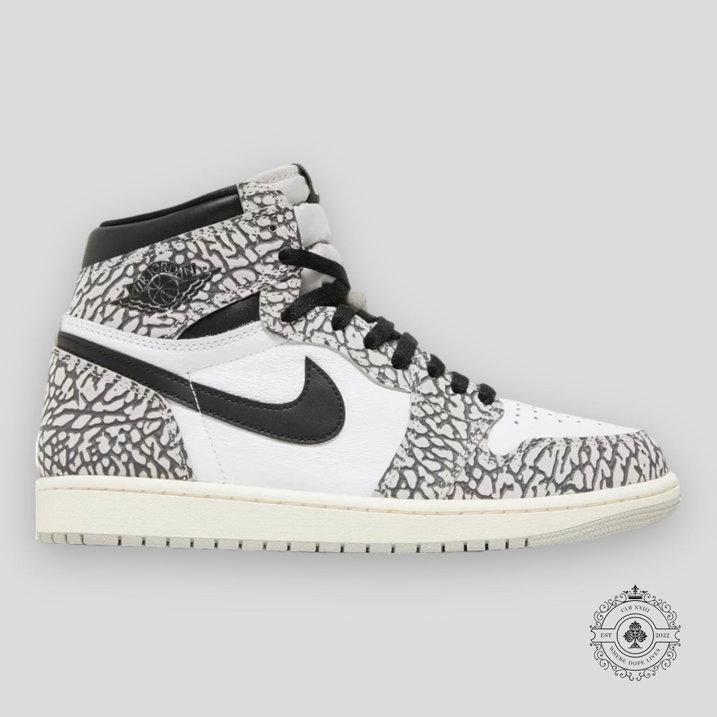 Air Jordan 1 Retro High OG White Cement