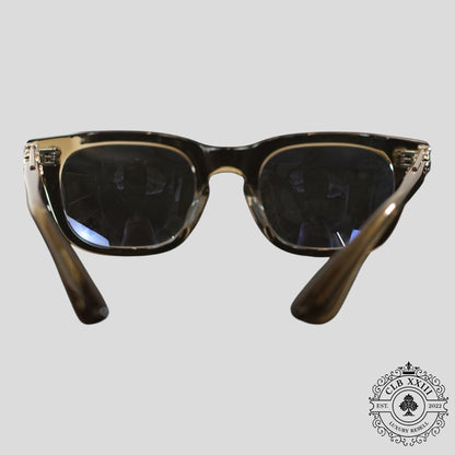 Chrome Hearts Baggins Glasses in Olive