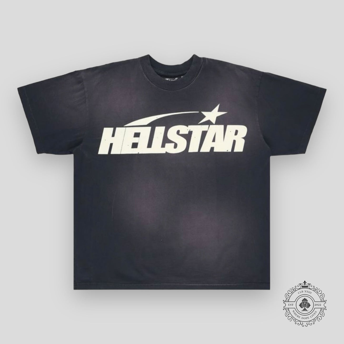Hellstar Classic Logo Tee in Black
