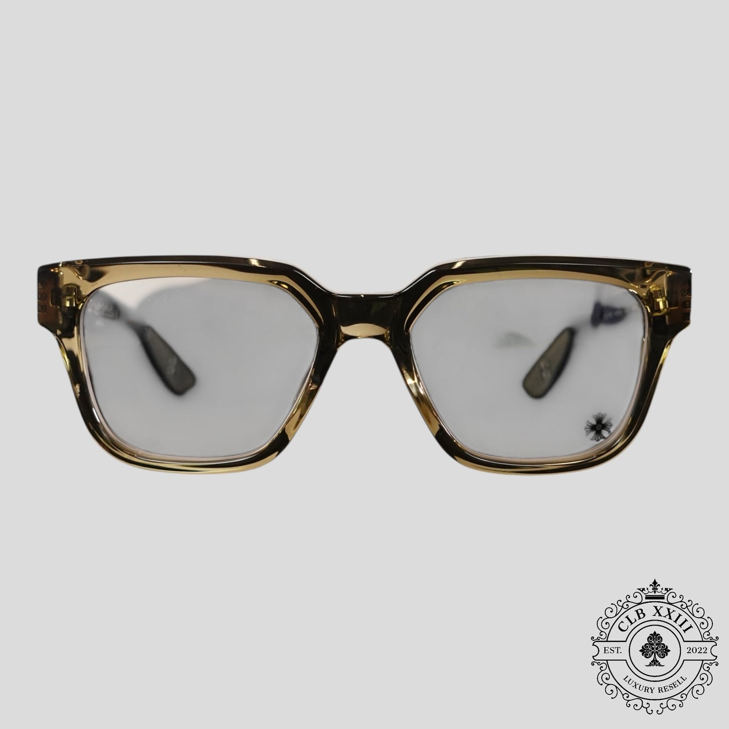 Chrome Hearts Vagillionaire II Glasses in Olive