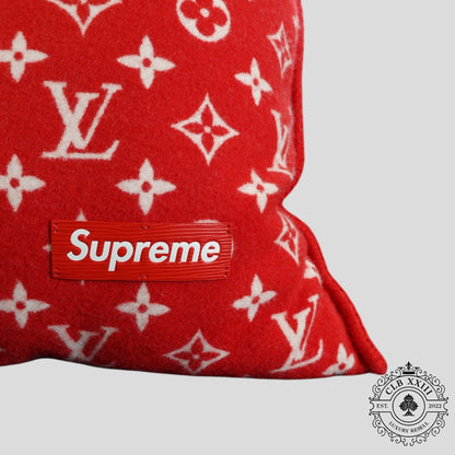 Louis Vuitton X Supreme Cashmere Pilllow