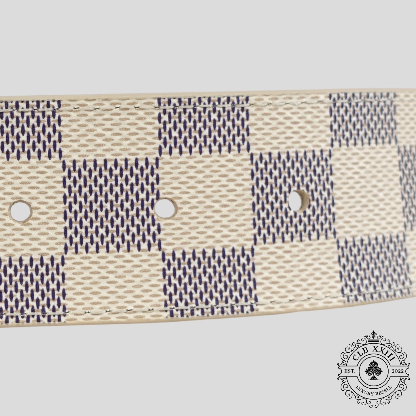 Louis Vuitton Damier Print Belt