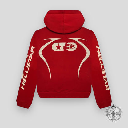 Hellstar Sports Hoodie in Red