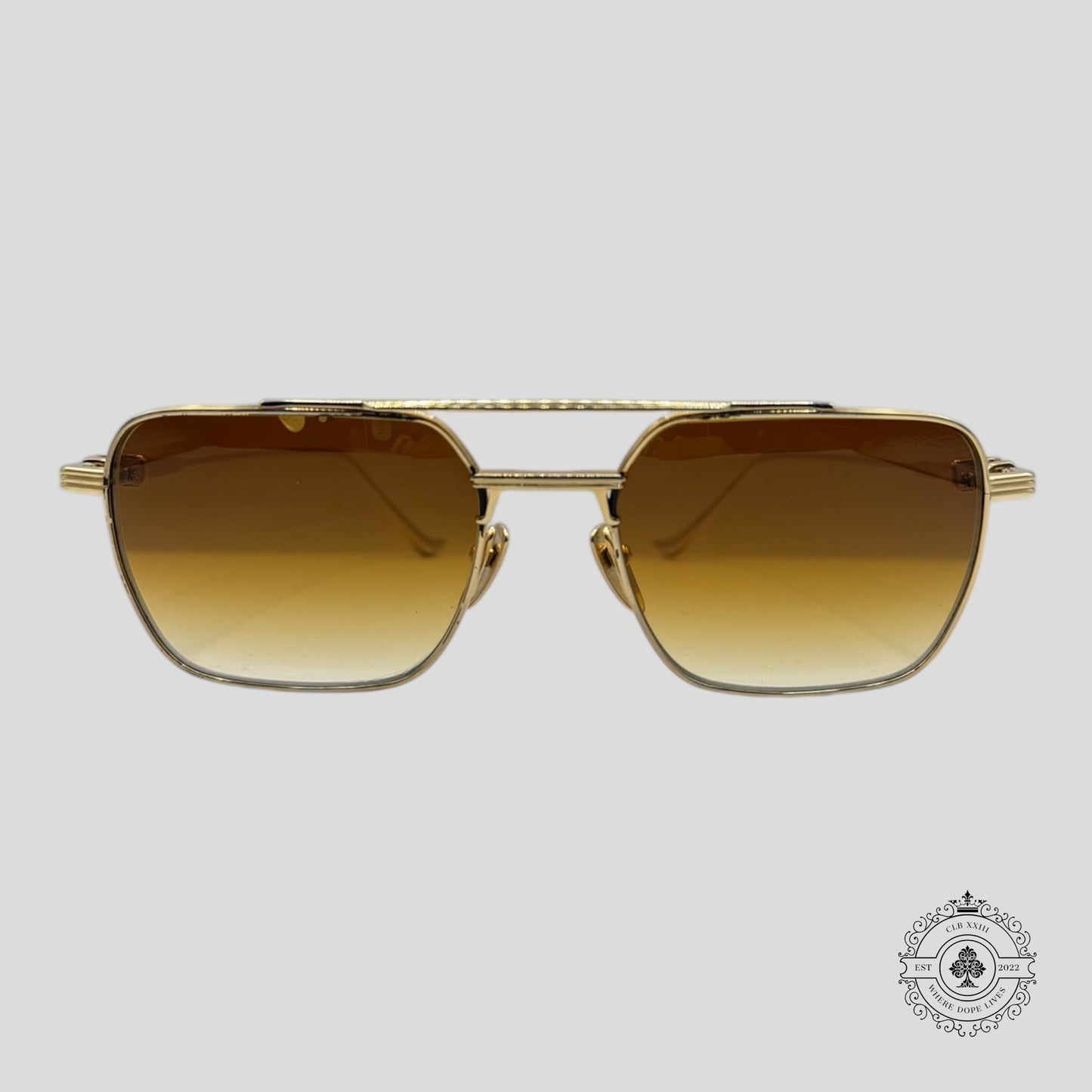 Chrome Hearts Magnum II Sunglasses in Gold