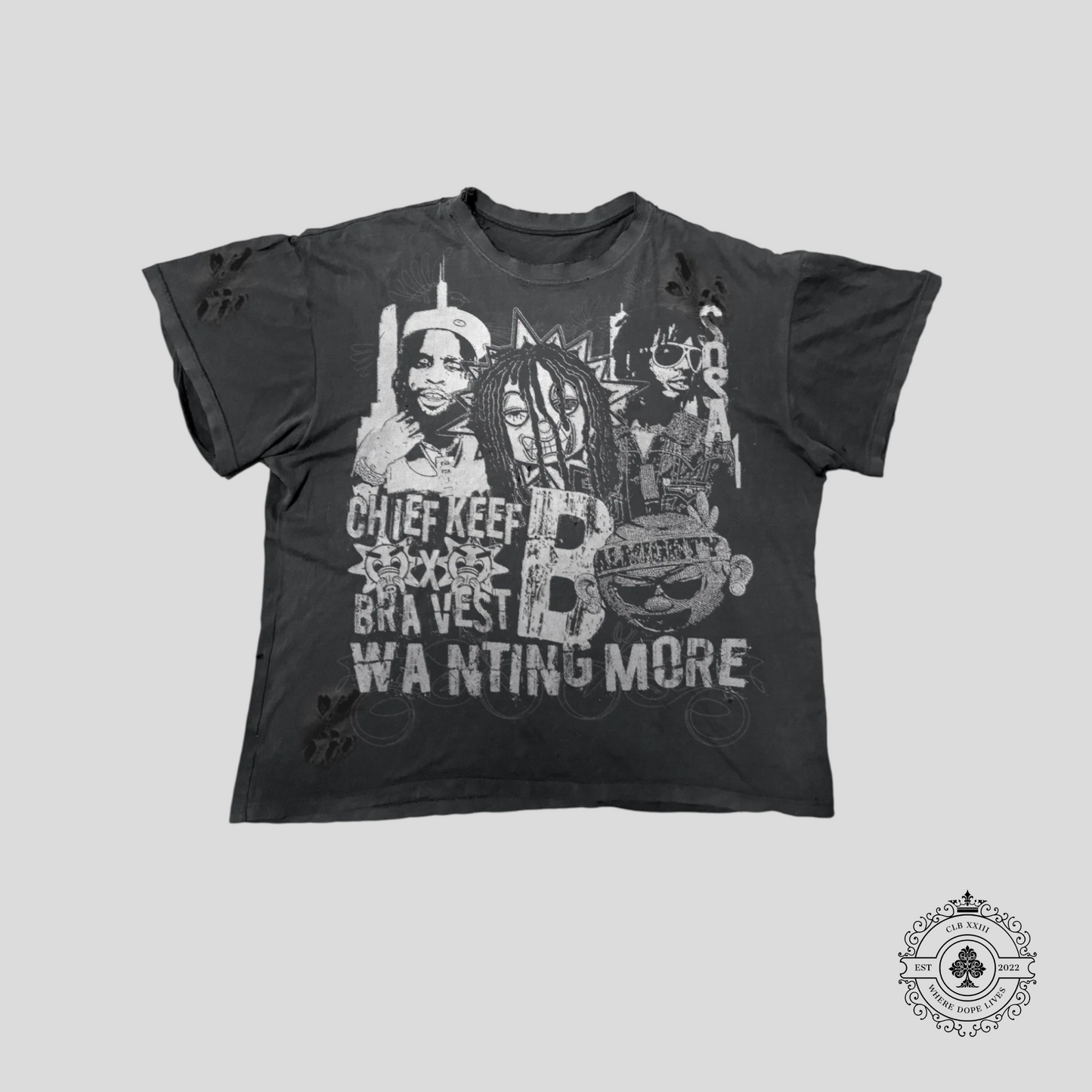 Bravest Studio Glo Vintage Tee in Black