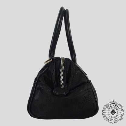 Chrome Hearts Multi Motif Nylon Mini Handbag in Black