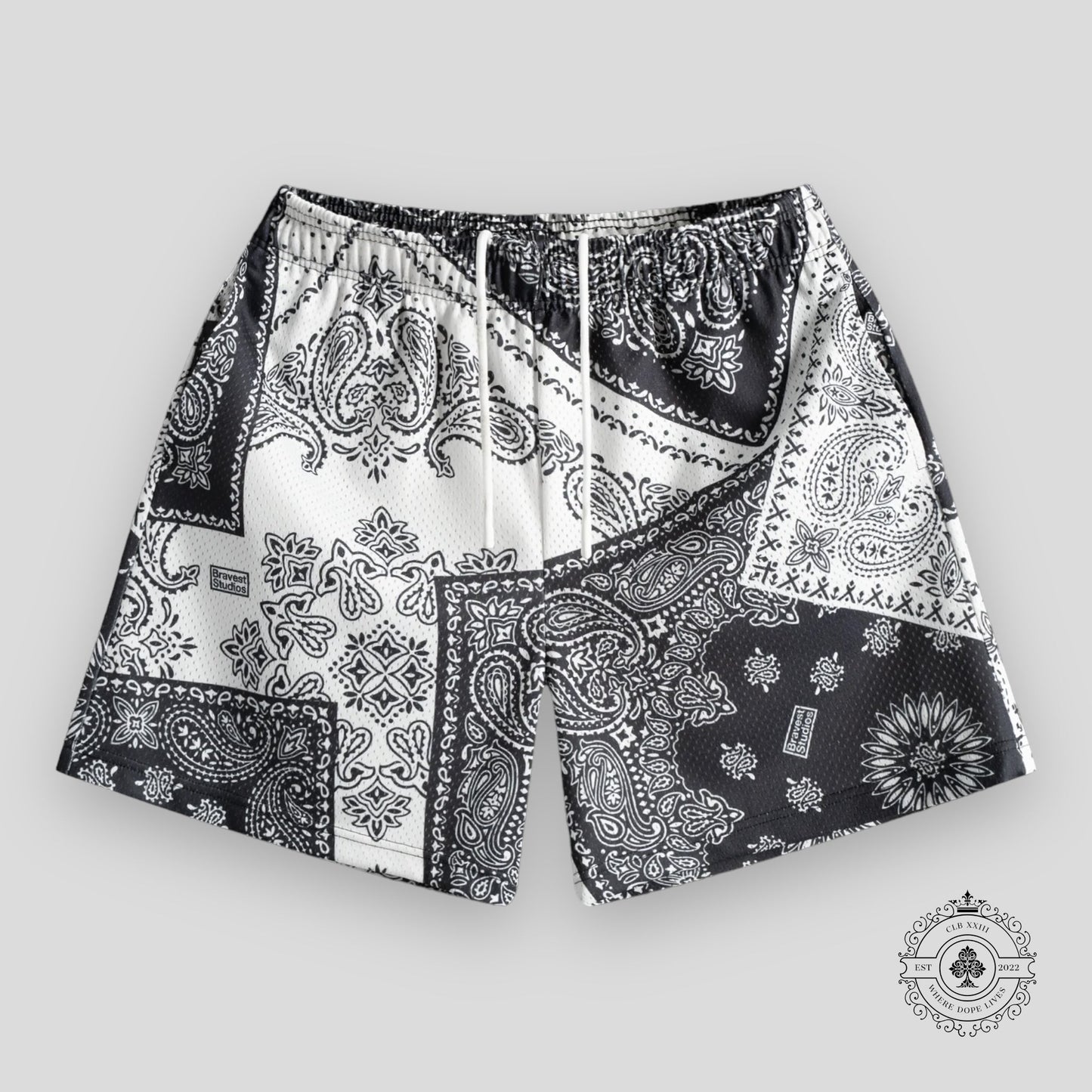 Bravest Studios Panda Porcelain Shorts