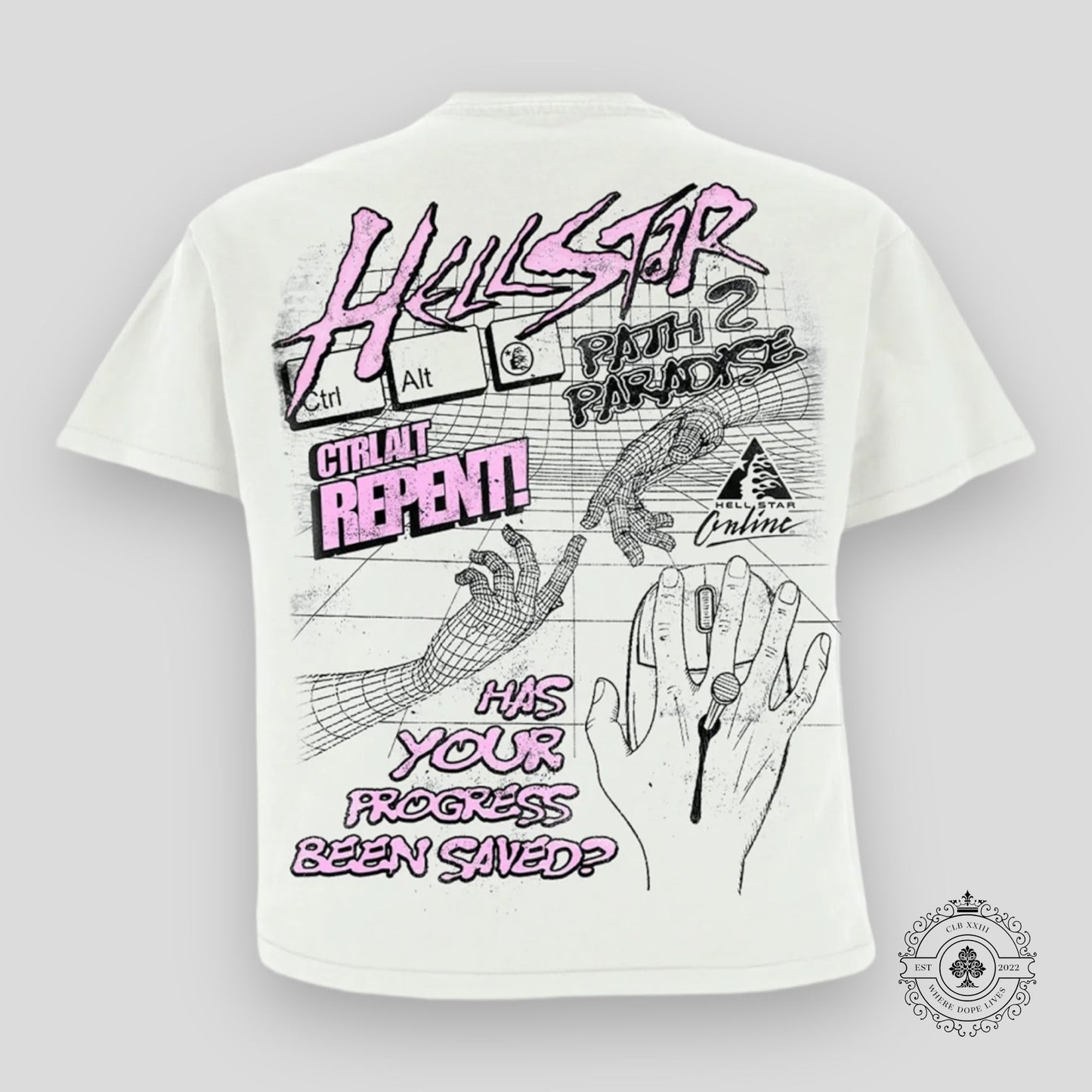 Hellstar Online T-Shirt White