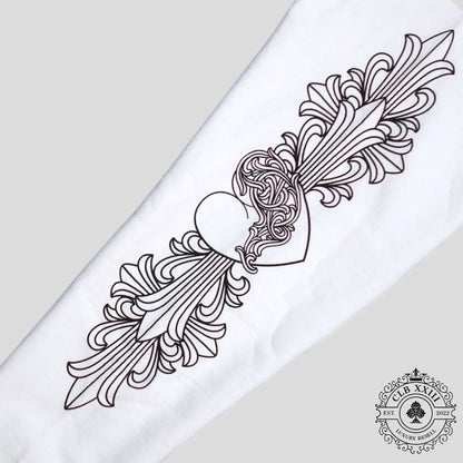 Chrome Hearts Love You Crewneck in White