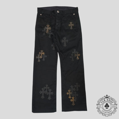 Chrome Hearts Cross Patch Chino Pants in Black/Camo