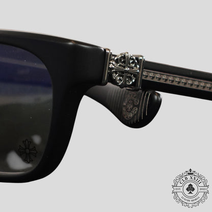 Chrome Hearts Grim Glasses in Matte Black