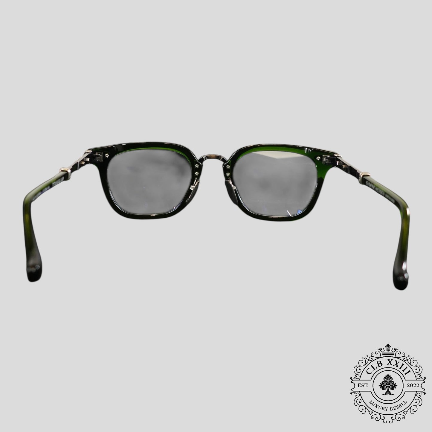 Chrome Hearts Titanasluvr Glasses in Green