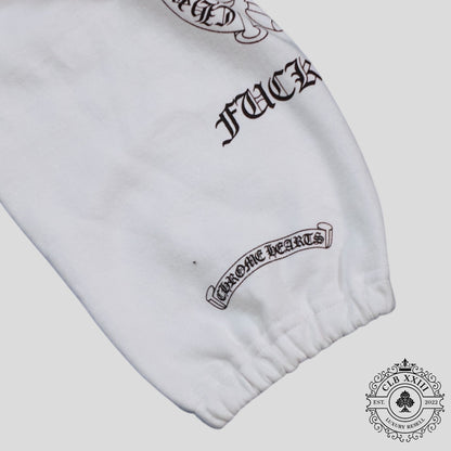 Chrome Hearts Deadly Doll Sweatpants in White
