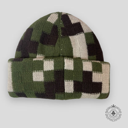 Louis Vuitton Green Damoflage Bonnet Beanie