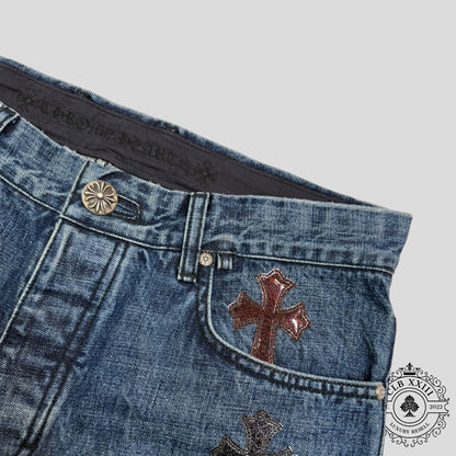 Chrome Hearts Gel Patch Turbo Diesel Jeans